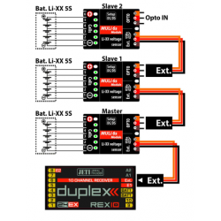 Jeti Model - DUPLEX EX MULI 6s MODULE - sensor napięcia (modułowy)